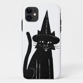 Funda Para iPhone 11 Bruja de gato