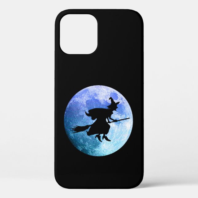 Funda De Case-Mate Para iPhone Bruja de Halloween (Reverso )