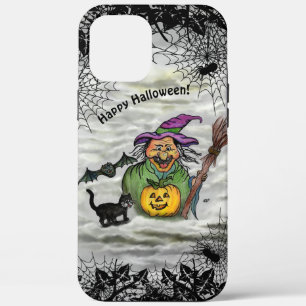 title_seo2 Bruja, gato, murciélago y calabaza, ¡Feliz Hallowe