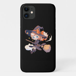 Funda Para iPhone 11 Bruja Halloween