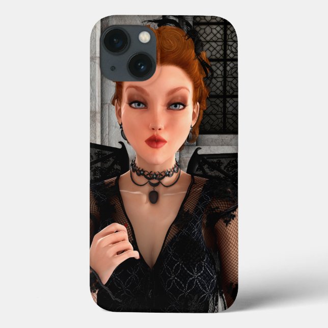 Funda De Case-Mate Para iPhone Bruja Hermosa (Reverso)