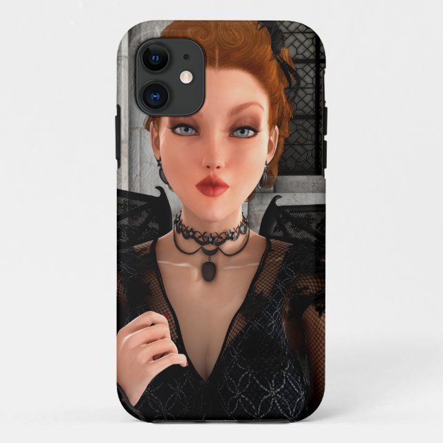 Funda De Case-Mate Para iPhone Bruja Hermosa (Reverso)