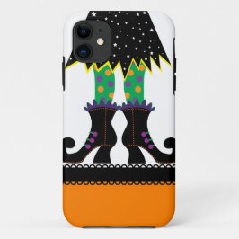 Funda Para iPhone 11 Bruja Retro Halloween