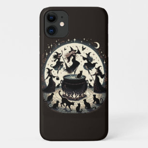 Funda Para iPhone 11 Brujas Dans: Reunión del Bosque Encantado
