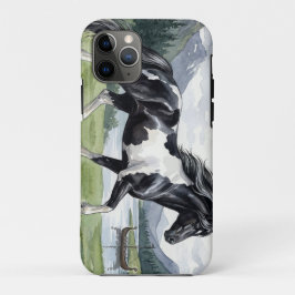 Funda Para iPhone 11 Pro Brunskjottur Pinto negro islandés