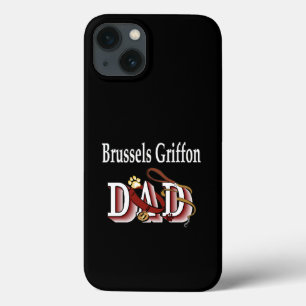 Funda Para iPhone 13 Brussels Griffon Dad