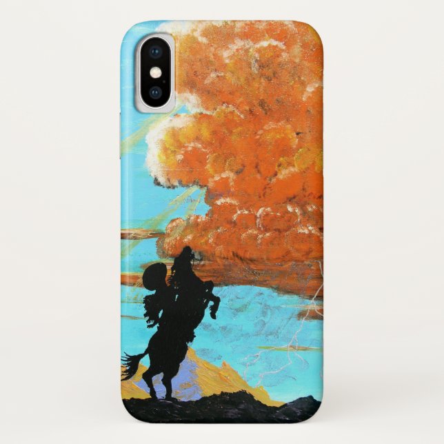 Funda De Case-Mate Para iPhone Bubblepacífico teléfono (Reverso)