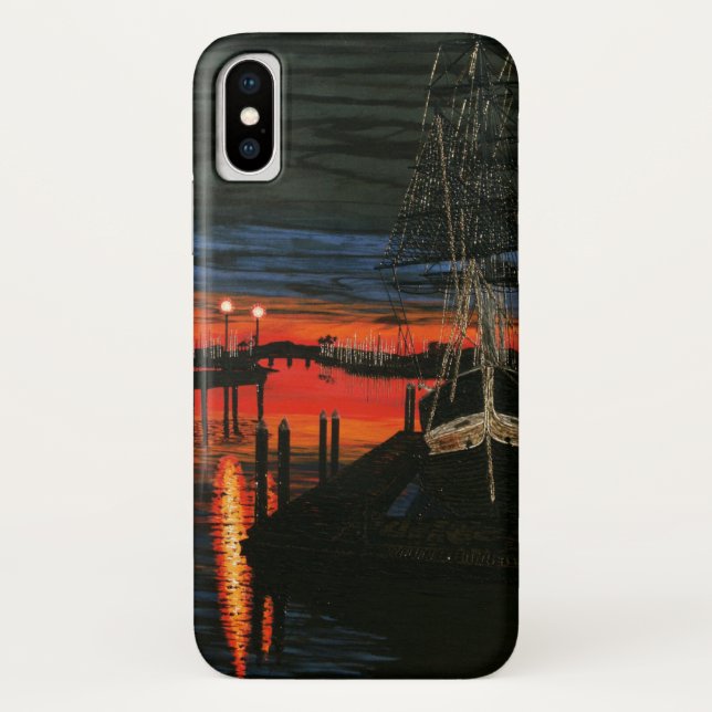 Funda De Case-Mate Para iPhone Bubblepacífico teléfono (Reverso)