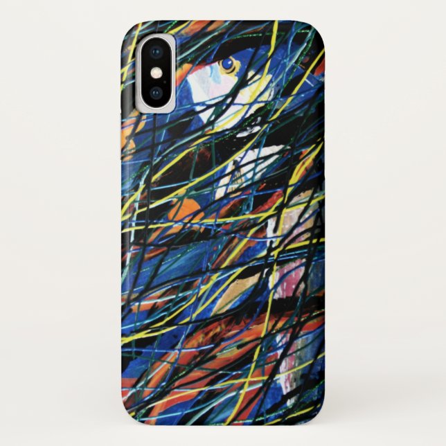 Funda De Case-Mate Para iPhone Bubblepacífico teléfono (Reverso)