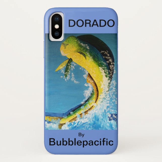 Funda De Case-Mate Para iPhone Bubblepacífico teléfono (Reverso)