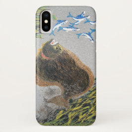 Funda Para iPhone X Bubblepacífico teléfono