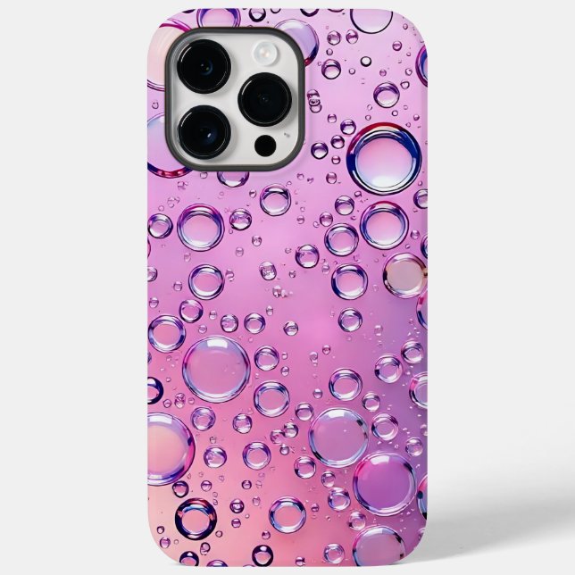 Funda De Case-Mate Para iPhone bubbles (Reverso )