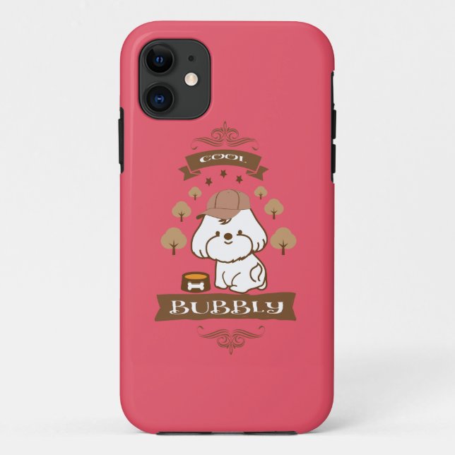 Funda De Case-Mate Para iPhone Bubbly dice que es genial (Reverso)