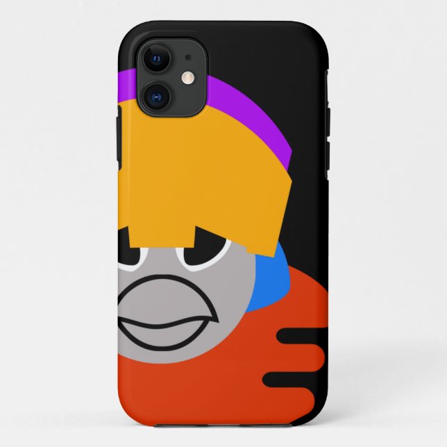 Funda De Case-Mate Para iPhone Bubla-Chan Clupkitz (Reverso)