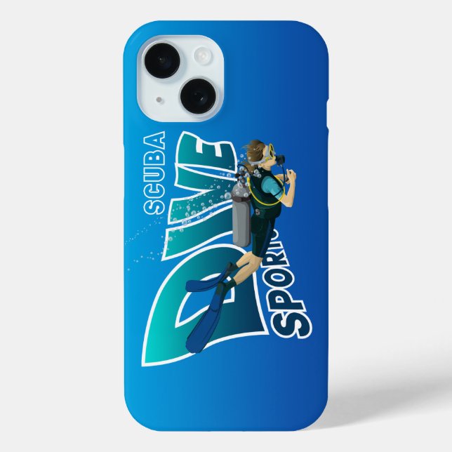 Funda De Case-Mate Para iPhone Buceo |  (Reverso )