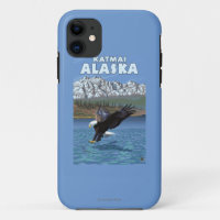 Buceo con águila calva - Katmai, Alaska