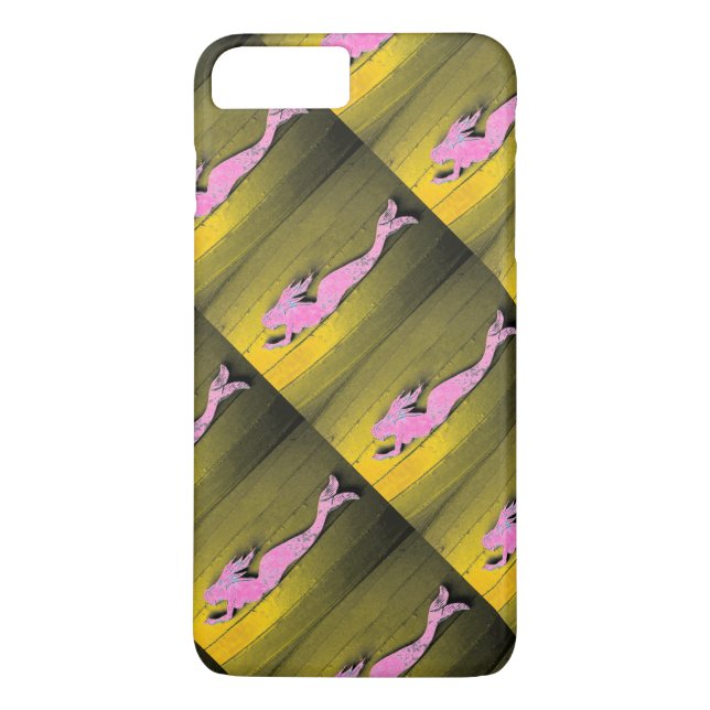 Funda De Case-Mate Para iPhone buceo con sirenas rosas (Reverso)