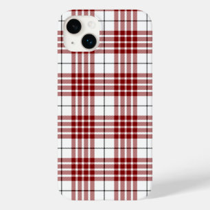Funda Para iPhone 14 Plus De Case-Mate Buchanan tartán rojo blanco a cuadros