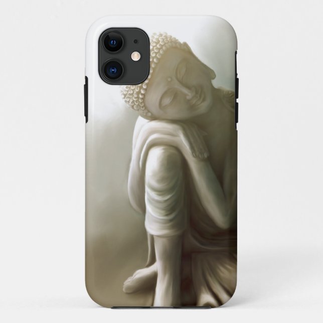 Funda De Case-Mate Para iPhone Buda de reclinación (Reverso)