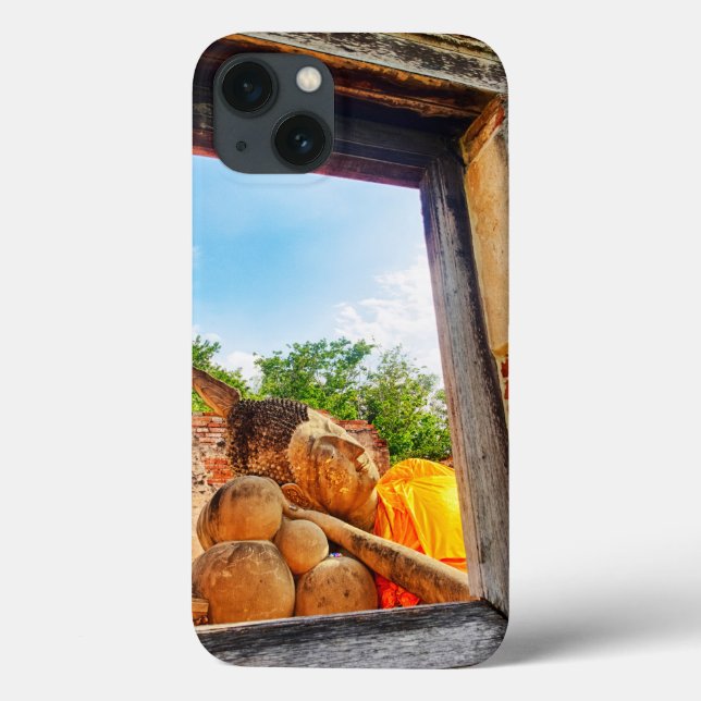 Funda De Case-Mate Para iPhone Buda Recostado, Ayutthaya (Reverso)