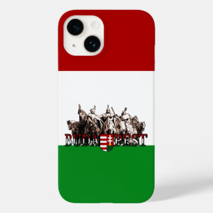 Funda Para iPhone 14 De Case-Mate Budapest Héroes Bandera Húngara