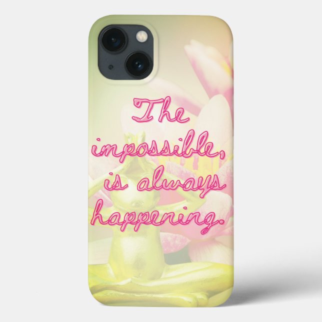 Funda De Case-Mate Para iPhone BuddhaToday V3 #4  "Llamando a todos los Zen" (Reverso)