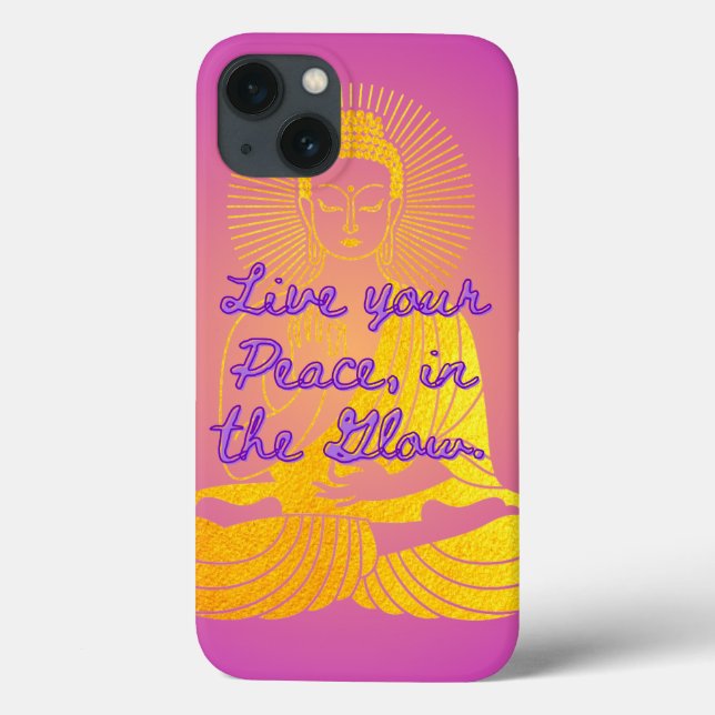 Funda De Case-Mate Para iPhone BuddhaToday V4 #1  "Llamando a todos los Zen" (Reverso)