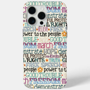 Funda Para iPhone 15 Pro Max buena tipografía de problemas