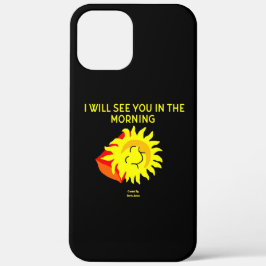 Buenas noches Sun Apple iPhone 12 Pro Max Funda