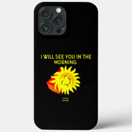 Funda Para iPhone 13 Pro Max Buenas noches Sun Apple iPhone 13 Pro Max Funda