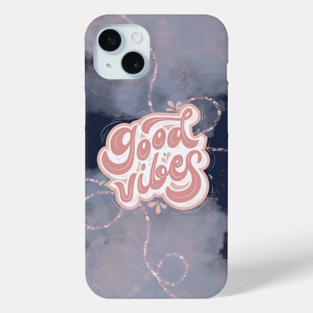 Funda De Case-Mate Para iPhone Buenas Vibraciones (Reverso )