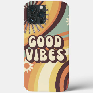 Funda Para iPhone 13 Pro Max buenas vibraciones