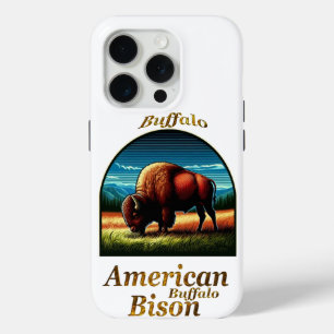 Funda Para iPhone 15 Pro Búfalo americano