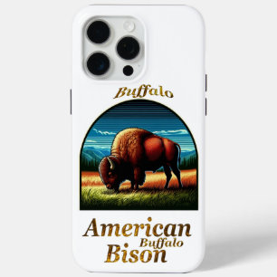 Funda Para iPhone 15 Pro Max Búfalo americano