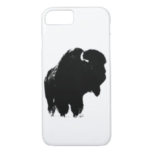 title_seo2 Búfalo de Bison Black & White Pop Art