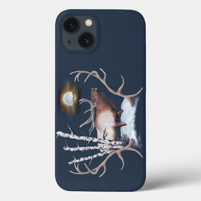 Funda De Case-Mate Para iPhone Bugling Elk (Reverso)