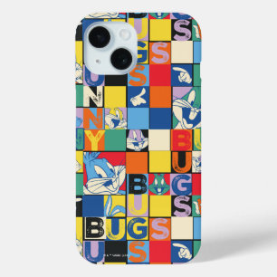 Funda Para iPhone 15 BUGS BUNNY™ Colorful Name y Face Checker