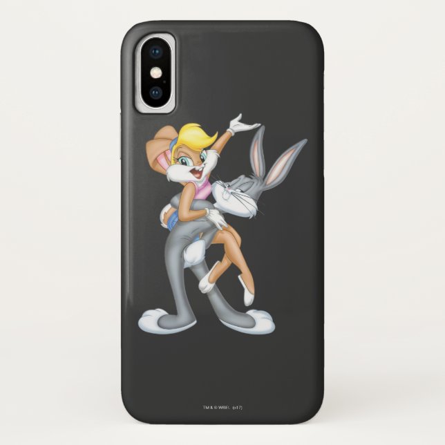 Funda De Case-Mate Para iPhone BUGS BUNNY™ y Lola Bunny (Reverso)