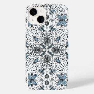 Funda Para iPhone 14 De Case-Mate Bugs, negro y azul
