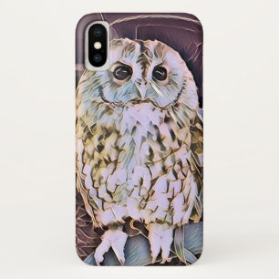 FUNDA PARA iPhone X BÚHO