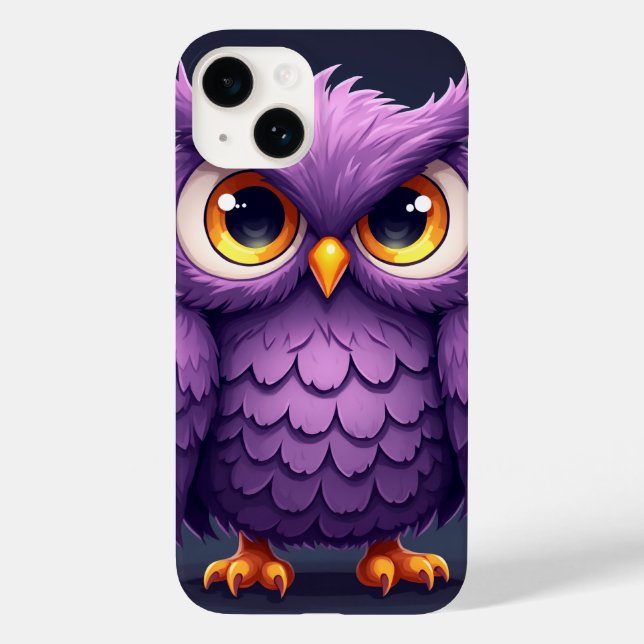 Funda De Case-Mate Para iPhone búho (Reverso )