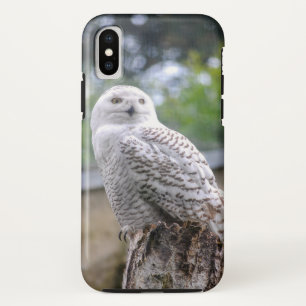 Funda Para iPhone X Búho de nieve...