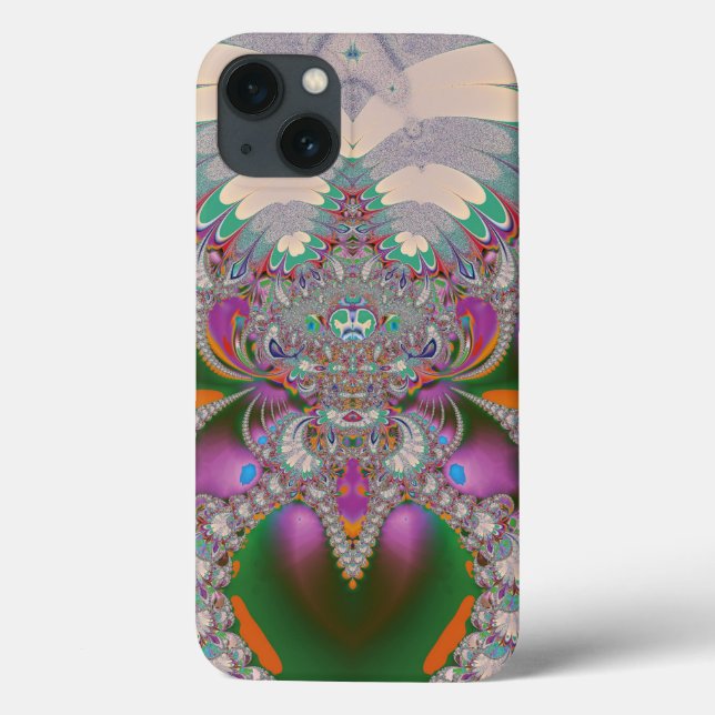 Funda De Case-Mate Para iPhone Búho de primavera (Reverso)