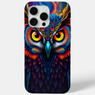 Funda Para iPhone 15 Pro Max Búho de Sueño Eléctrico