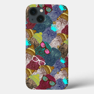 Funda Para iPhone 13 Búho en la corona