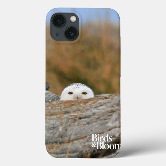 Funda De Case-Mate Para iPhone Búho Nevado (Reverso)