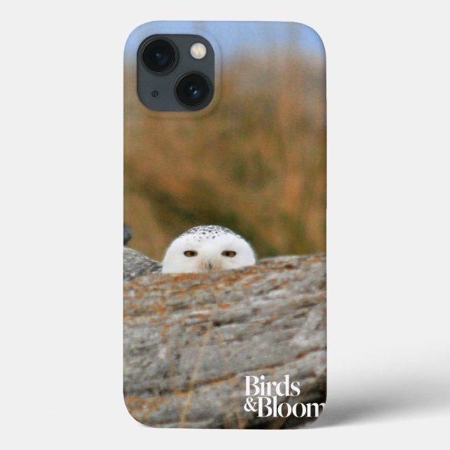 Funda De Case-Mate Para iPhone Búho Nevado (Reverso)