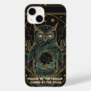 Funda Para iPhone 14 De Case-Mate Búho Oráculo Cósmico • Celestial Místico