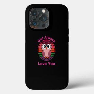 Funda Para iPhone 13 Pro Búho Siempre Te Quiero