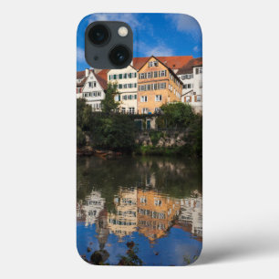 Funda Para iPhone 13 Buildings Line the River Germany